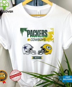 Dallas Cowboys Vs Green Bay Packers Week 10 NFL T Shirt