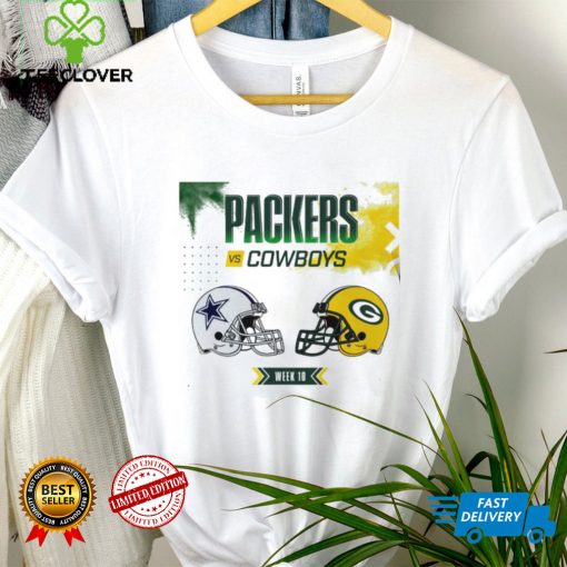 Dallas Cowboys Vs Green Bay Packers Week 10 NFL T Shirt