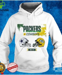 Dallas Cowboys Vs Green Bay Packers Week 10 NFL T Shirt