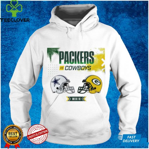 Dallas Cowboys Vs Green Bay Packers Week 10 NFL T Shirt
