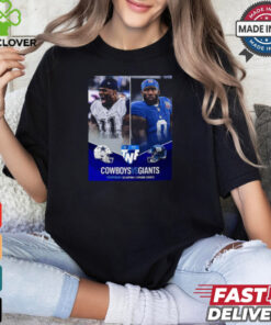 Dallas Cowboys Vs. Giants 2024 Week 4 Matchup Shirt