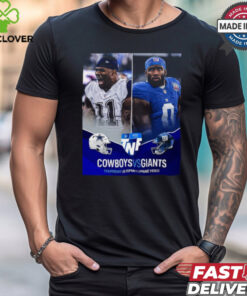 Dallas Cowboys Vs. Giants 2024 Week 4 Matchup Shirt