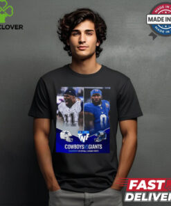 Dallas Cowboys Vs. Giants 2024 Week 4 Matchup Shirt