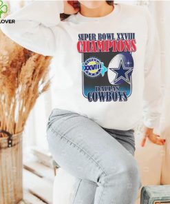 Dallas Cowboys White Super Bowl XXVIII shirt