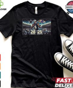 Dallas Cowboys Wins 28 25 Baltimore Ravens 2024 NFL Week 3 Final Score Shirt