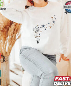 Dallas Cowboys X Texas Longhorns Floral Dandelion Shirt