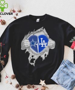 Dallas Cowboys and Los Angeles Dodgers inside me hoodie, sweater, longsleeve, shirt v-neck, t-shirt