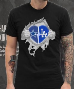 Dallas Cowboys and Los Angeles Dodgers inside me hoodie, sweater, longsleeve, shirt v-neck, t-shirt