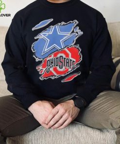 Dallas Cowboys and Ohio State Buckeyes inside me hoodie, sweater, longsleeve, shirt v-neck, t-shirt