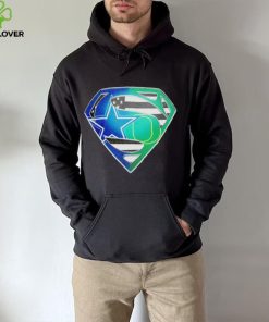 Dallas Cowboys and Oregon Ducks Superman Sports Logo shirt