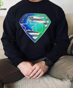 Dallas Cowboys and Oregon Ducks Superman Sports Logo shirt