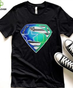 Dallas Cowboys and Oregon Ducks Superman Sports Logo shirt
