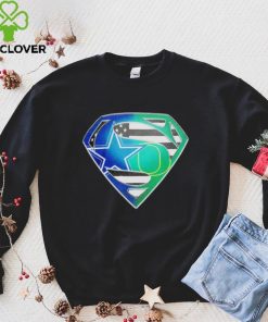 Dallas Cowboys and Oregon Ducks Superman Sports Logo shirt