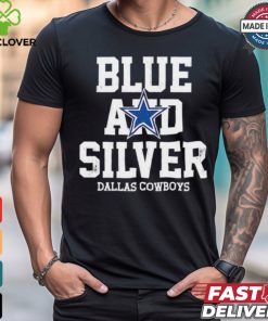 Dallas Cowboys blue and silver shirt
