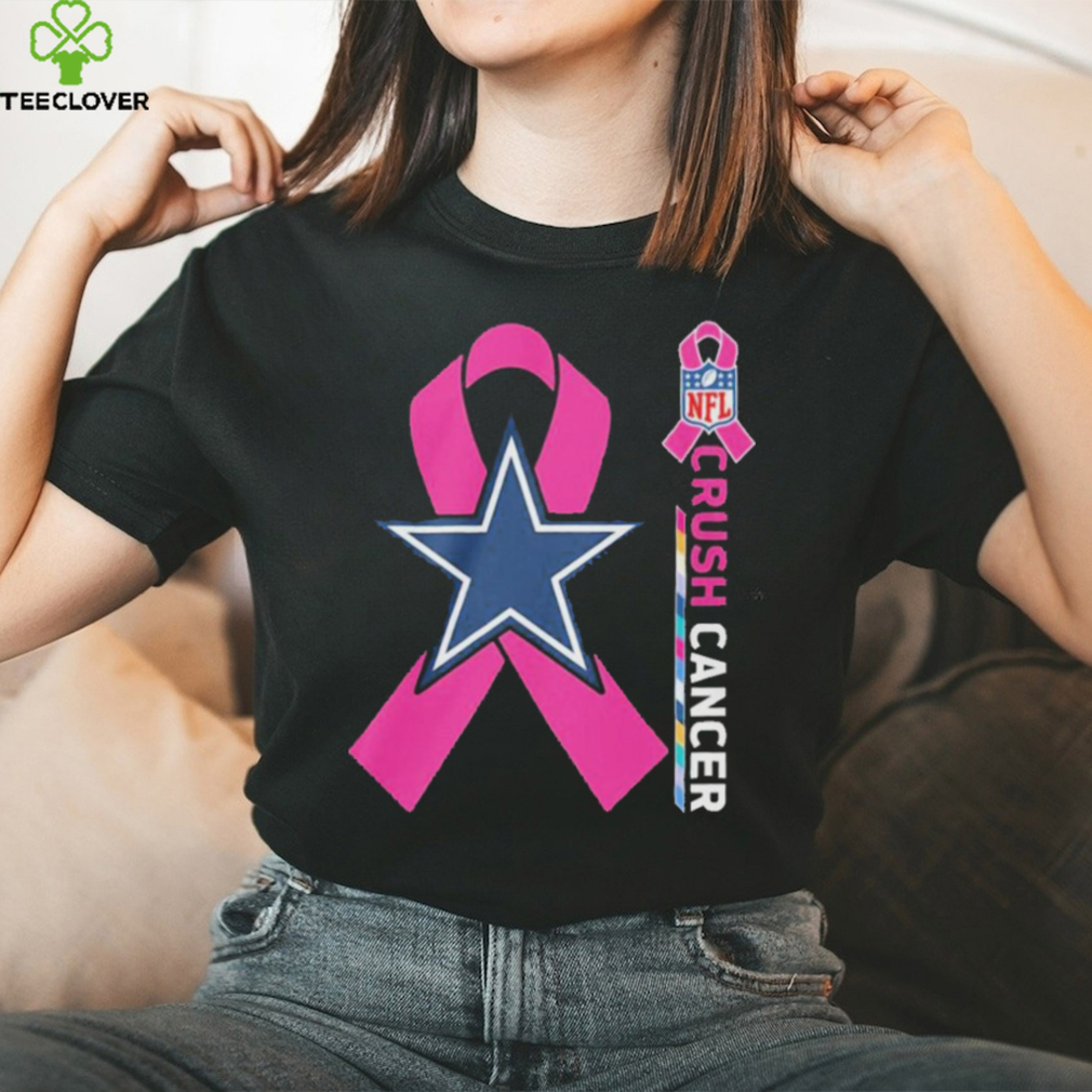 Dallas Cowboys crush cancer NFL collections shirt Dallas Cowboys crush cancer NFL collections shirt