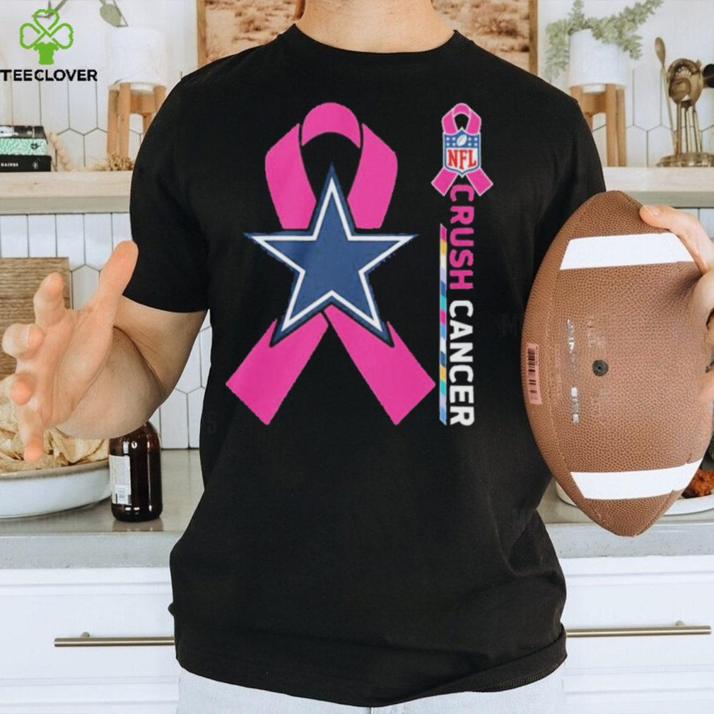 Dallas Cowboys crush cancer NFL collections shirt Dallas Cowboys crush cancer NFL collections shirt
