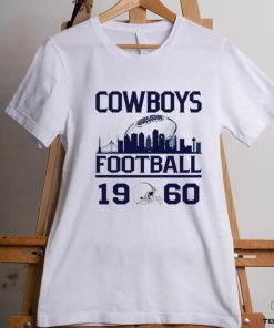 Dallas Cowboys football 1960 skyline retro shirt