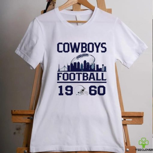 Dallas Cowboys football 1960 skyline retro shirt