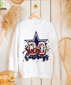 Dallas Cowboys football go Cowboys leopard logo shirt