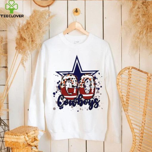 Dallas Cowboys football go Cowboys leopard logo hoodie, sweater, longsleeve, shirt v-neck, t-shirt