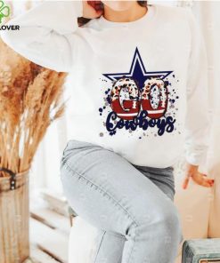 Dallas Cowboys football go Cowboys leopard logo hoodie, sweater, longsleeve, shirt v-neck, t-shirt