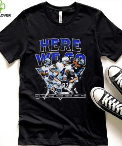 Dallas Cowboys football here we go players action pose draw hoodie, sweater, longsleeve, shirt v-neck, t-shirt