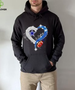 Dallas Cowboys go Cowboys diamond heart hoodie, sweater, longsleeve, shirt v-neck, t-shirt