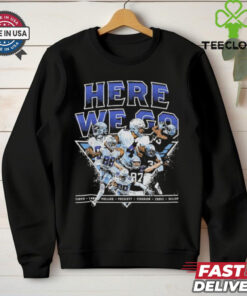 Dallas Cowboys here we go Pollaro Prescott Ferguson Cooks Gallup shirt