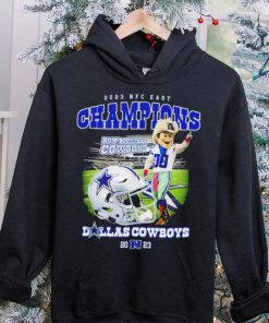 Dallas Cowboys mascot 2023 NFC East Champions how bout them Cowboys shirt