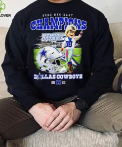 Dallas Cowboys mascot 2023 NFC East Champions how bout them Cowboys hoodie, sweater, longsleeve, shirt v-neck, t-shirt