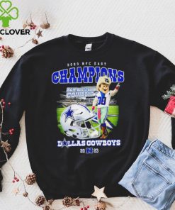 Dallas Cowboys mascot 2023 NFC East Champions how bout them Cowboys hoodie, sweater, longsleeve, shirt v-neck, t-shirt