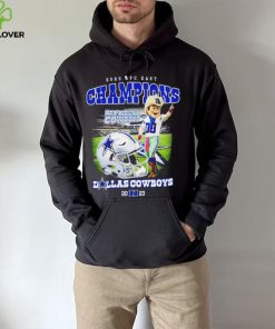 Dallas Cowboys mascot 2023 NFC East Champions how bout them Cowboys hoodie, sweater, longsleeve, shirt v-neck, t-shirt