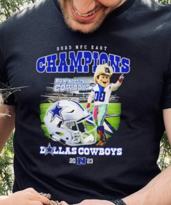 Dallas Cowboys mascot 2023 NFC East Champions how bout them Cowboys hoodie, sweater, longsleeve, shirt v-neck, t-shirt