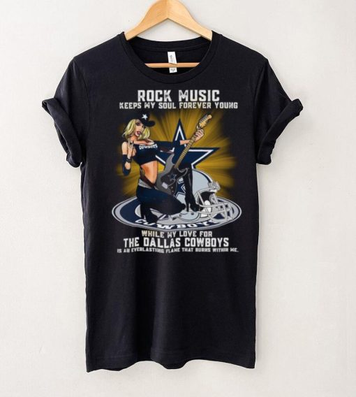 Dallas Cowboys rock music keep my soul forever young hoodie, sweater, longsleeve, shirt v-neck, t-shirt