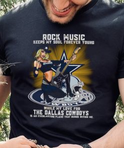 Dallas Cowboys rock music keep my soul forever young hoodie, sweater, longsleeve, shirt v-neck, t-shirt