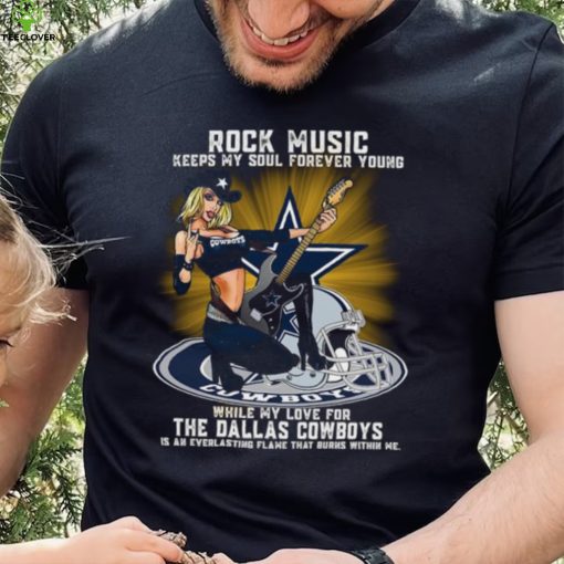 Dallas Cowboys rock music keep my soul forever young hoodie, sweater, longsleeve, shirt v-neck, t-shirt