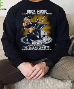 Dallas Cowboys rock music keep my soul forever young hoodie, sweater, longsleeve, shirt v-neck, t-shirt