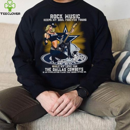 Dallas Cowboys rock music keep my soul forever young hoodie, sweater, longsleeve, shirt v-neck, t-shirt