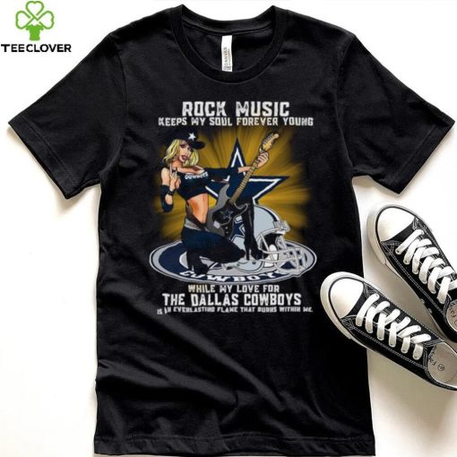 Dallas Cowboys rock music keep my soul forever young hoodie, sweater, longsleeve, shirt v-neck, t-shirt