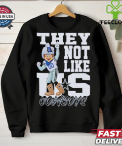 Dallas Cowboys they not like Us mascot shirt 2 Dallas Cowboys they not like Us mascot shirt