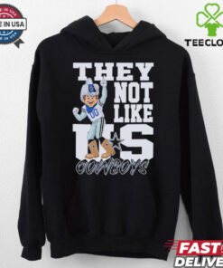 Dallas Cowboys they not like Us mascot shirt 3 Dallas Cowboys they not like Us mascot shirt