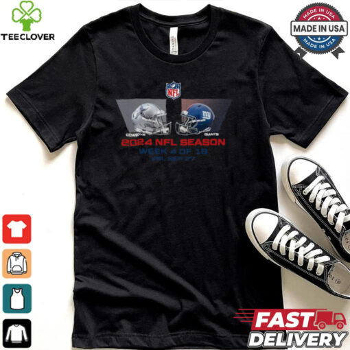 Dallas Cowboys vs New York Giants NFL season week 4 2024 shirt