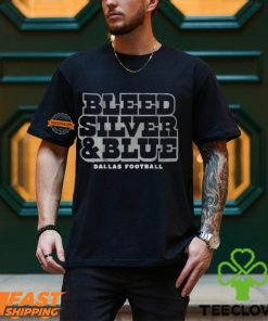 Dallas Football Bleed Silver & Blue Shirt