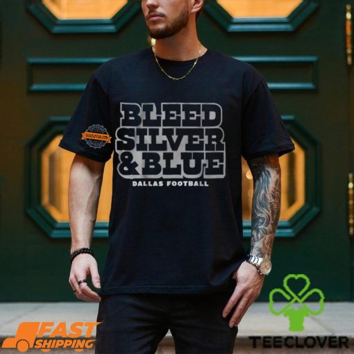 Dallas Football Bleed Silver & Blue Shirt