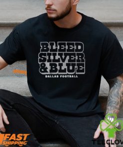 Dallas Football Bleed Silver & Blue Shirt