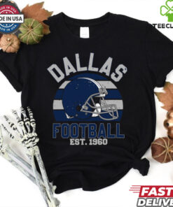 Dallas Football Est 1960 Team Supporter Women's Perfect Tri Tunic Long Sleeve Shirt