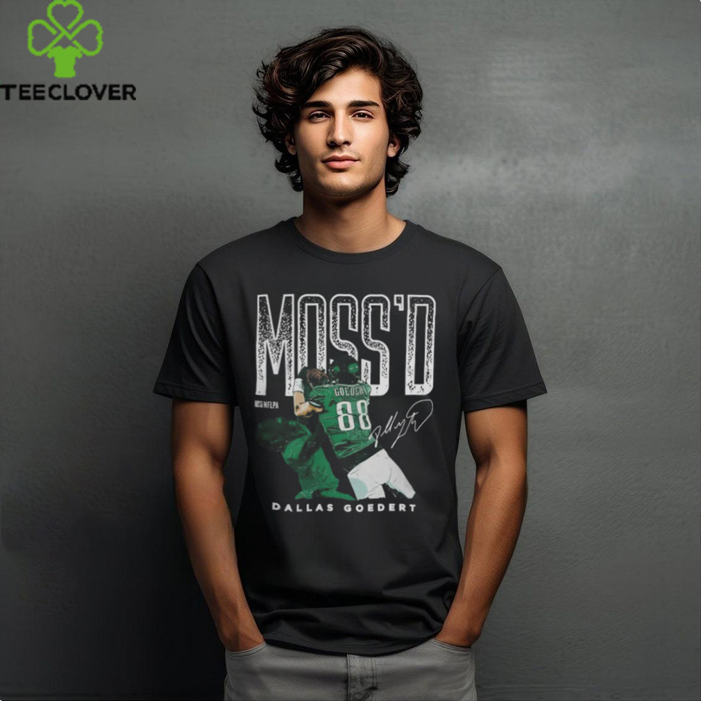 Dallas Goedert Shirt Philadelphia Football Moss'd T Shirt Dallas Goedert Shirt Philadelphia Football Moss'd T Shirt