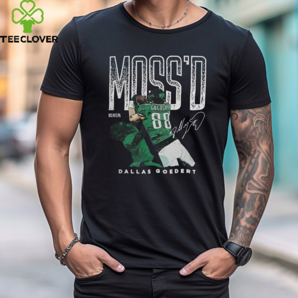 Dallas Goedert Shirt Philadelphia Football Moss'd T Shirt Dallas Goedert Shirt Philadelphia Football Moss'd T Shirt