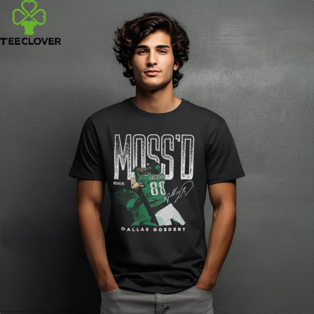 Dallas Goedert Shirt Philadelphia Football Moss'd T Shirt Dallas Goedert Shirt Philadelphia Football Moss'd T Shirt