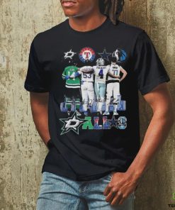 Dallas Mavericks Doncic Dallas Stars Benn Texas Rangers Dallas Cowboy Prescott Signatures shirt